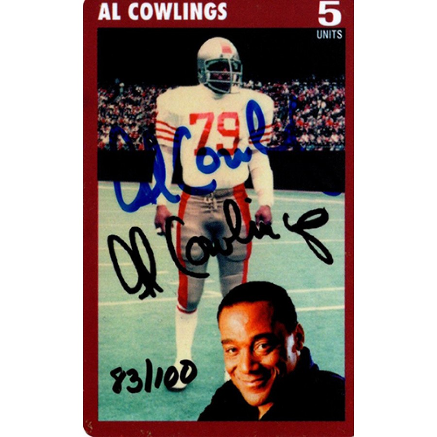 Al Cowlings San Francisco 49ers Signed 1995 Int’l Sports Show Phone